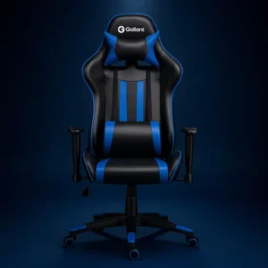 CADEIRA GAMER SILVER AZUL/CIN