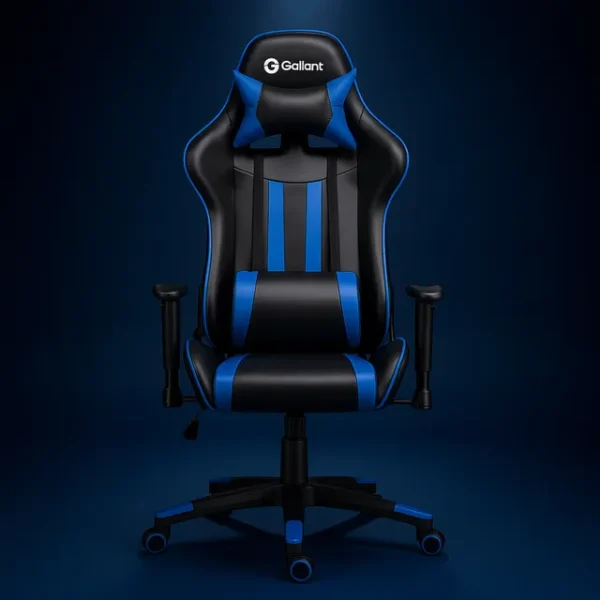 CADEIRA GAMER SILVER AZUL/CIN