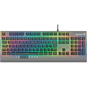 TECLADO GAMER MECANICO RGB FO