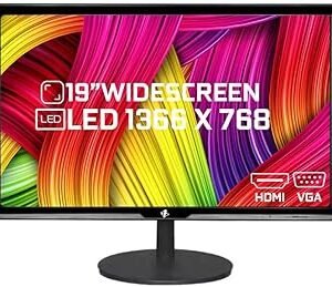 MONITOR 19P BRX LED PRETO VGA
