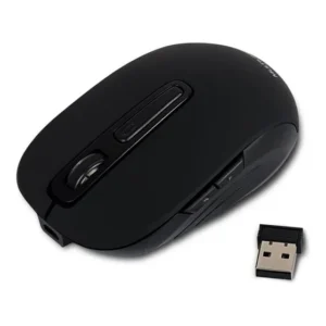 MOUSE SEM FIO 2,4 LITIO PRETO