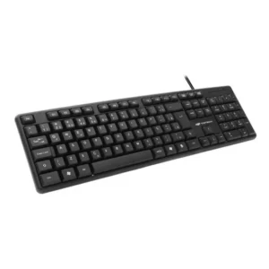 TECLADO USB MULT KB-15BK PRTE