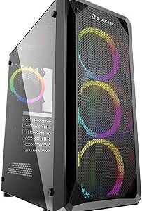 GABINETE GAMER BG-009 PRETO B